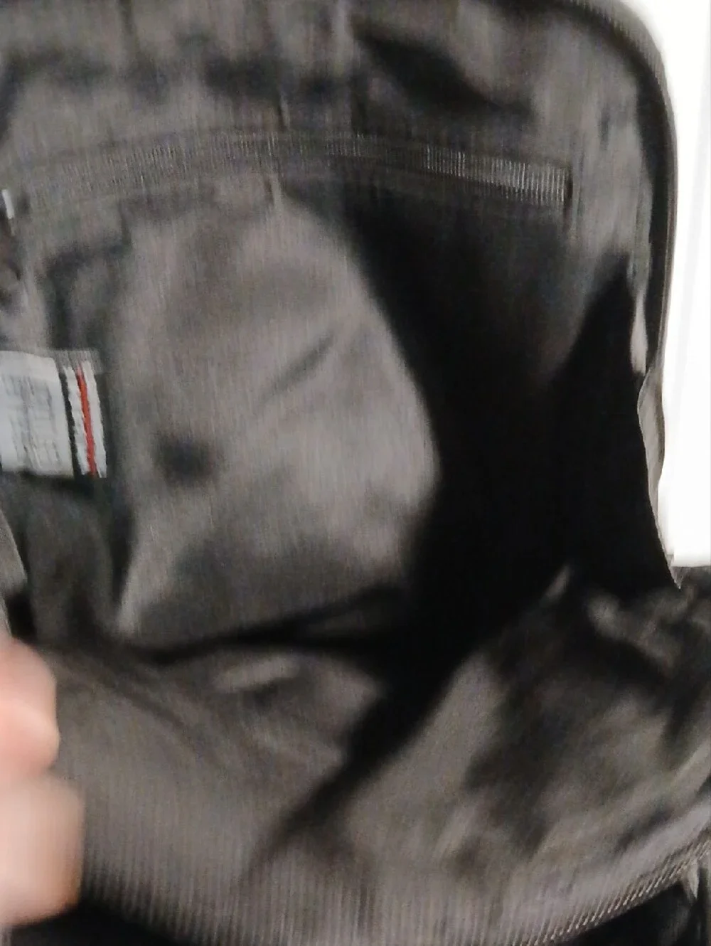 Pelle Studio Black Faux Leather Square Backpack